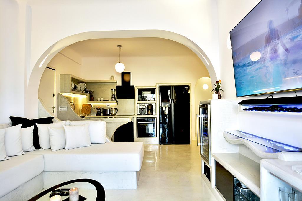Santorini Loft Appartement Kamári Buitenkant foto